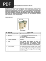 Pembuatan Baja Kompos Daripada Sisa Buangan Organik