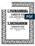 Rachmaninoff Sonata Op36 1st Ver FE