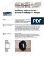 Assembly Instructions for Bondstrand Fiberglass Flanges (Fp196d)