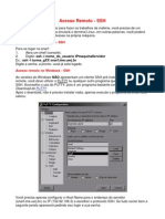 Acesso Remoto - SSH
