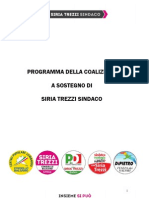 Programma Siria Trezzi Sindaco