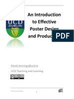 An Introduction To Poster Presentations - SCD