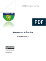 Common Assessment Methods in Higher Education:
Ass Methods Wklt Review_scd