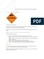 Clasificación de mercancías peligrosas por clases