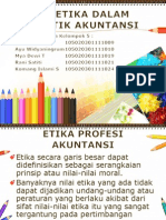 Isu Etika Dalam Praktik Akuntansi