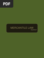 Mercantile Law