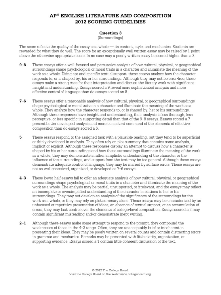 q3 essay format