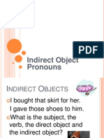 Indirect Object Pronouns