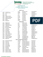 (Availability Subject To Change) : Field Grown