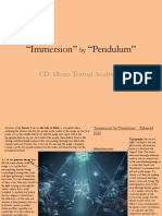 Immersion Pendulum CD Analysis 2