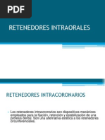 Tipos de Retenedores para PPR | PDF | Diente humano | Anatomia dental