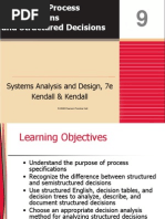 Kendall7e - ch09 Describing Process Specifications