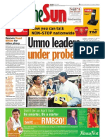 Thesun 2009-04-01 Page01 Umno Leaders Under Probe