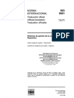 NORMA ISO 9001 2008 Español