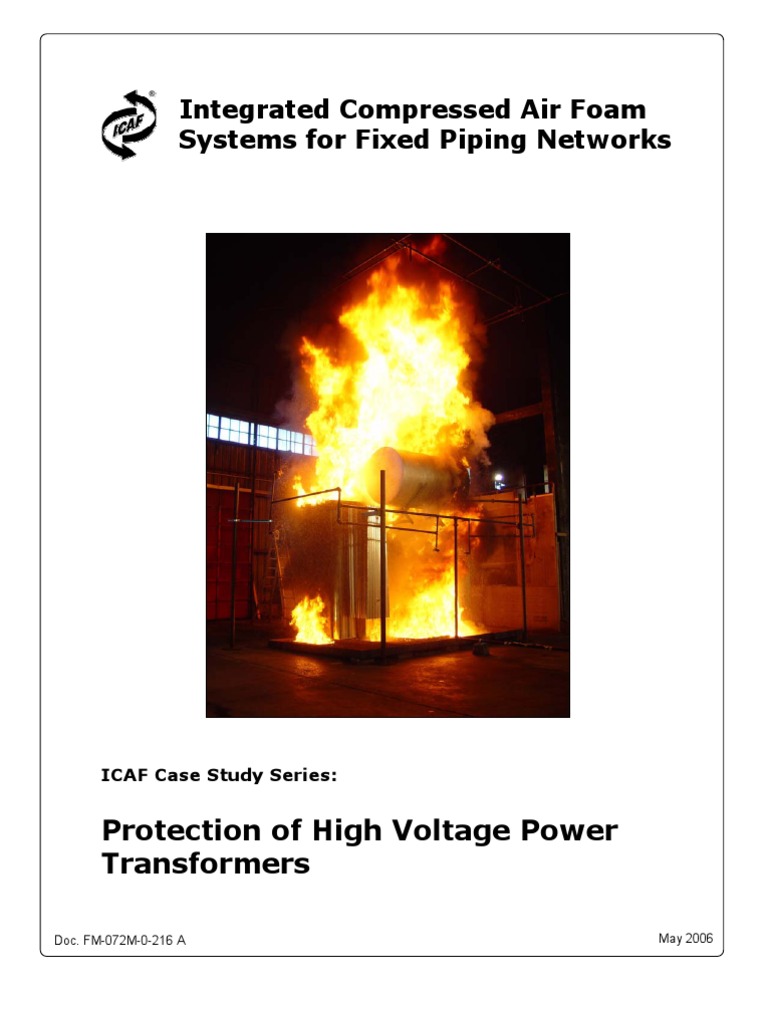 Protection For High Voltage Transfromers | PDF | Fires | Transformer