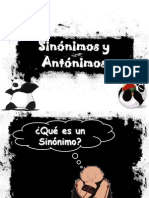 Sinonimos y Antonimos Didáctico