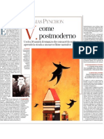Thomas Pynchon, V. Come Postmoderno - La Stampa - 29.04.2013