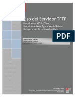 Configuración de TFTP, respaldo de IOS y recuperación de contraseñas Cisco