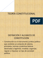 TEORÍA CONSTITUCIONAL