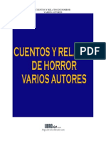 Varios Autores - Cuentos y Relatos de Horror