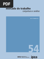 IPEA - Mercado de Trabalho FEV-2013