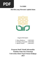 Download Hal-Hal Yang Merusak Akidah Islam by Nadzif Khusni SN138542277 doc pdf