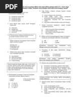 Contoh Kertas Jawapan Objektif