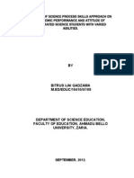 Download Effects of Science Process Skills Approach on Academic Performance and Attitude of Integrated Science Students With Varied Abilities 1 by abu_faysel SN138551092 doc pdf