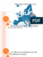 16 Razones para Estar en La Ue