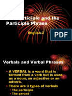 The Participle and The Participle Phrase