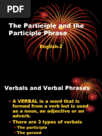 The Participle and The Participle Phrase