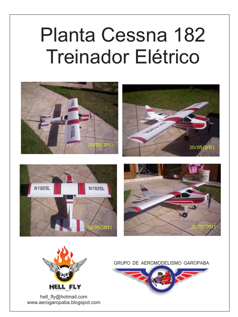 Aeromodelo Tucano Completo Eletrico