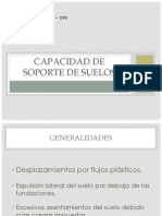 Capacidad de Soporte de Suelos (Fundaciones)