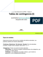 Tablas de Contingencia(II)