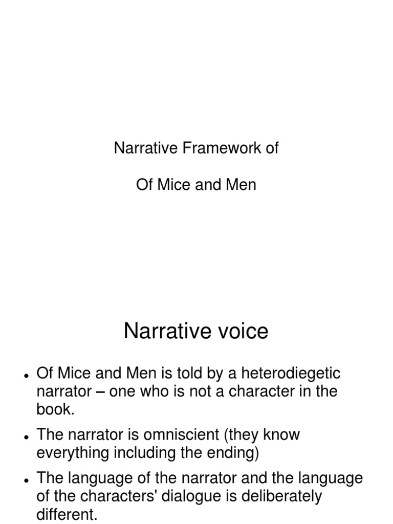 Narrative Framework | PDF