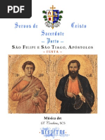 SÃO FILIPE E SÃO TIAGO, APÓSTOLOS - VÉSPERAS