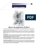 BANCO DE PREGUNTAS TIPO ICFES FÍSICA