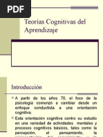 Teorías Cognitivas del Aprendizaje [1]