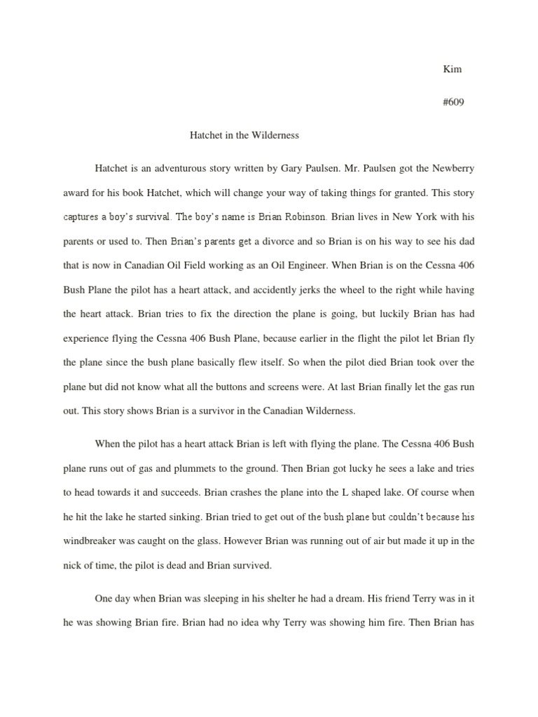 Hatchet | PDF | Leisure | Violence