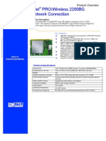 Intel® PRO/Wireless 2200BG Guide