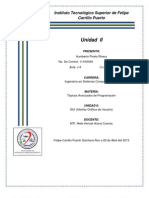 Informe Java Unidad 2 - Pinelo Rivera Humberto