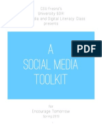 University 50 Social Media Toolkit for Encourage Tomorrow