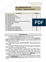 Portugues P Ministerio Da Saude Todos Os Cargos Aula 00 Aula 00 Demonstrativa Ms 2013 25446