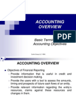 Accounting Overview - Principles & Assumptions