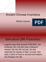 Ancient Chinese Inventions: World Cultures