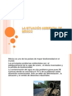 La Situación Ambiental de México