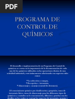 Control de Quimicos en Alimentos