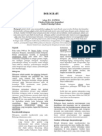 Holografi PDF