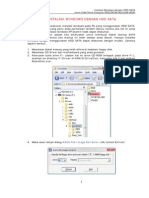 Instalasi Windows Dengan HDD Sata PDF