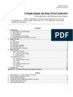 A Single-Supply Op-Amp Circuit Collection